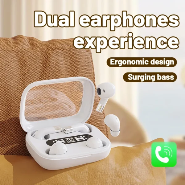 SK29 TWS Bluetooth 5.3 Headphones Couple Wireless Earphones HD Stereo Sports Waterproof Four Earbuds Headset For All Smartphones - Image 4