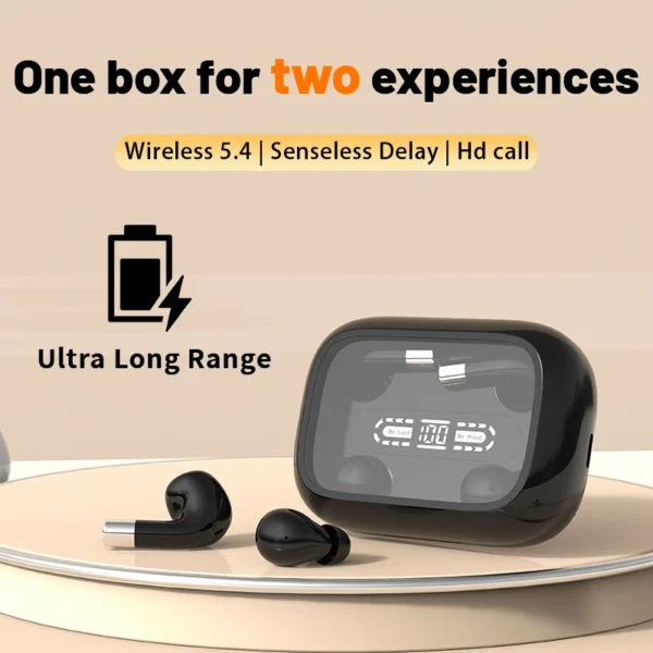 SK29 TWS Bluetooth 5.3 Headphones Couple Wireless Earphones HD Stereo Sports Waterproof Four Earbuds Headset For All Smartphones - Image 5