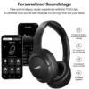 TOZO HT2 Wireless Headphones Bluetooth Hybrid Active Noise Cancelling Hi-Res Audio Deep Bass Custom EQ - Image 4