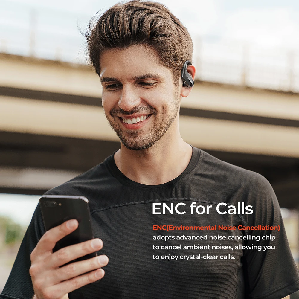 Mpow Flame Solo Wireless Earphones TWS Bluetooth 5.4 Earbuds with ENC Noise Cancellation Mic IPX7 Waterproof for Running Sport - Image 4