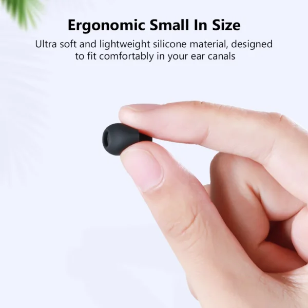 Sleep Earphone In-Ear Hifi Headset Noise Cancelling Sleeping Earbud Soft Silicone 3.5mm Wired Headphones With Mic Call Handsfree - Image 3