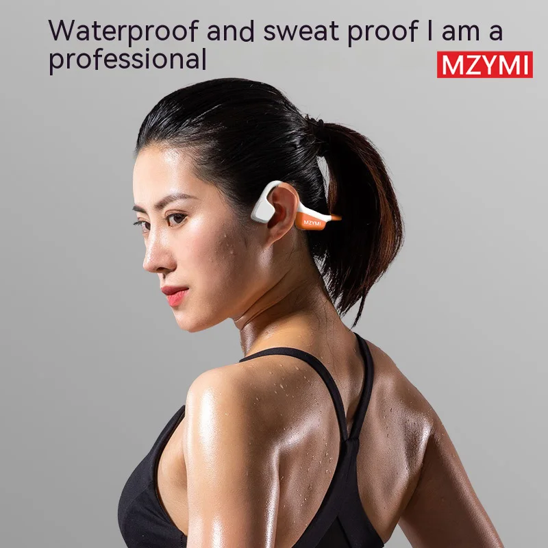 MZYMI I18Pro Bone Conduction Wireless Neckband Earbuds Bluetooth 5.3 Earphones Open Ear Headphones Stereo Touch Control Headset - Image 6