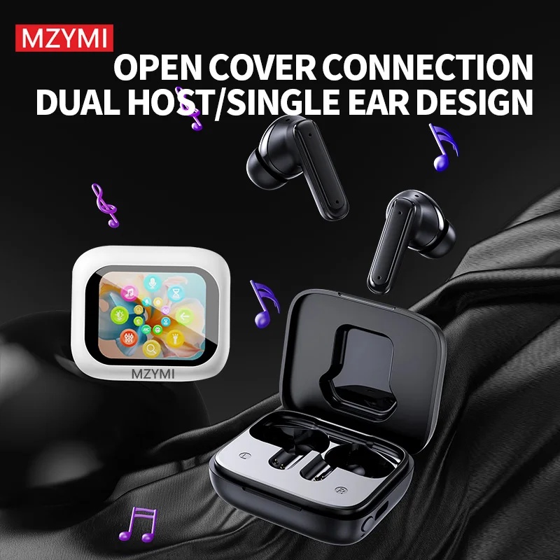 MZYMI ANC Bluetooth5.4 Headphone E18 Pro True Wireless Earbuds TWS Sport Earphones Waterproof Gaming Headset With Mic For Phone - Image 3