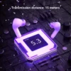 T8 Tw s Blue tooth Earbuds with LED Digital Display Hifi Enc Bt 5.3 Wireless In-Ear Earphone for Xiaomi HuaweiiPhone Headphone - Image 4