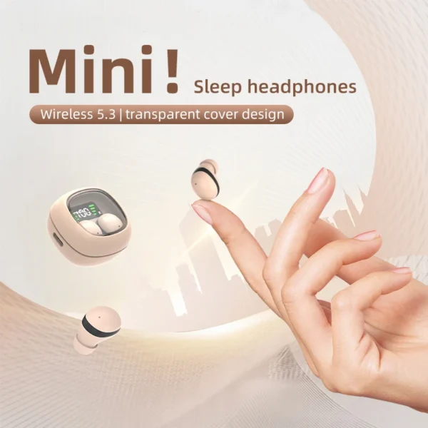 SK TWS Mini Bluetooth Wireless Earphones In-Ear Music Headphones HIFI Stereo Sports Waterproof Earbuds Headset With Mic - Image 2