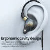 Type C Wired Earphone HiFi Earbuds 3.5mm Wired Headphones with Microphon Bass Stereo Earbuds Music Sport Headset for Smartphone - Image 5
