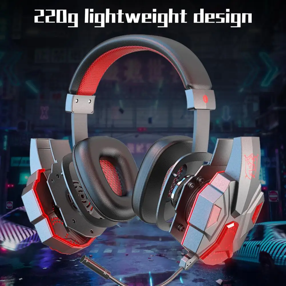 High-fidelity Music Enjoyment Headphones Game Headphone Immersive Gaming Experience Stylish Noise Cancelling Headset with Mic - Image 5
