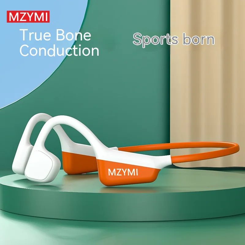 MZYMI I18Pro Bone Conduction Wireless Neckband Earbuds Bluetooth 5.3 Earphones Open Ear Headphones Stereo Touch Control Headset - Image 3