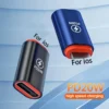 Female To IOS Male Converter OTG USB Type C To Light Adapter Connector OTG Converter Fast Charging For Earbuds Phone - Image 5