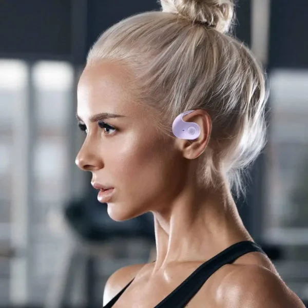 Outside Open Ear Earbuds Wireless Headset Headphones Out Of Ear Open Ear Headphones For Camping Cycling Running Working - Image 3