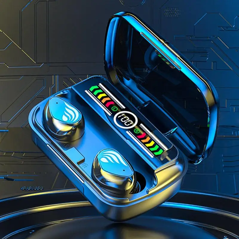 Noise Cancelling Earbuds Noise Cancelling Stereo Earphones Multipurpose Portable Headphones Sweat-Resistant Earphones For Indoor - Image 2