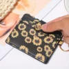 Mini Card Holder Wallet, Bracelet Keychain Silicone Beaded Wristlet Key Chain Bag, Charm Phone Earbud Case Accessories - Image 2