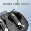 Wireless Headphones In Ear Headset Touch Control Call Noise Reduction HiFi Stereo Earbuds With Charging Case - Image 3