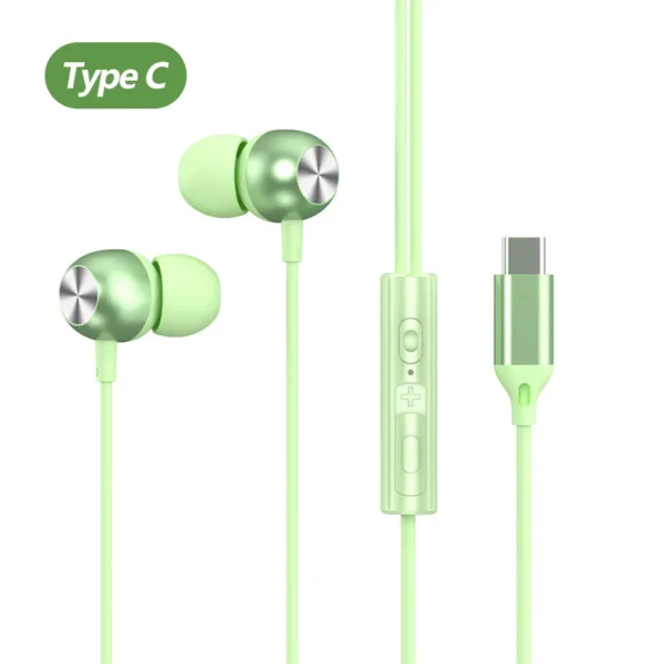 USB-C Wired Headphone 3.5mm 3 5 Jack Earbud HiFi in-Ear Headset For Samsung Galaxy S24 S23 S22 S21 Ultra A54 A53 Type C Earphone - Image 6