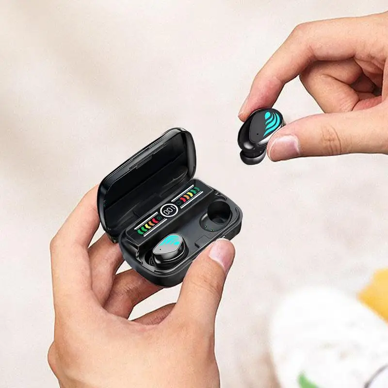 Noise Cancelling Earbuds Noise Cancelling Stereo Earphones Multipurpose Portable Headphones Sweat-Resistant Earphones For Indoor