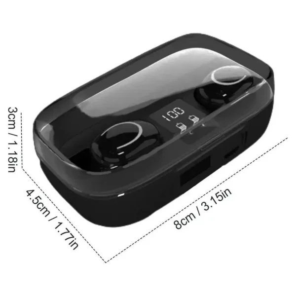 Waterproof Earbuds Bluetooths Wireless Wireless Earbuds Bluetooths Headphones With Wireless Charging Case Bluetooths Wireless - Image 6