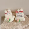 For 1 2 Pro Earphone Case Cute Cartoon Earbuds Cover Plush Earphone protector Winter Warm Design Headset Cover