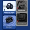 Portable Long Standby Time Automatic Connection Ergonomic Bluetooth-compatible 5.3 Wireless Earbud Home Supply - Image 4