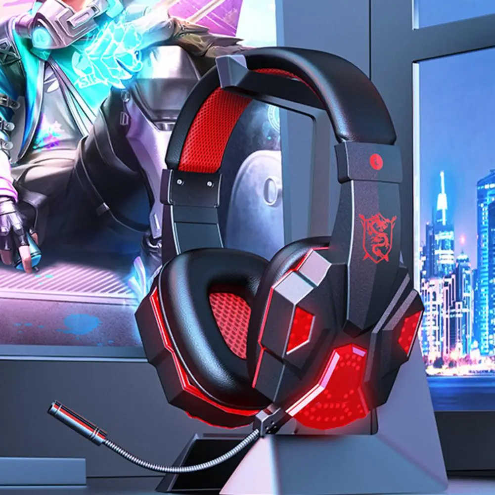 High-fidelity Music Enjoyment Headphones Game Headphone Immersive Gaming Experience Stylish Noise Cancelling Headset with Mic