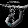 V19 Bone Conduction Headphones Open-Ear Earbuds With Earhooks Hook Waterproof Sports Headphones With LED Digital Display - Image 4