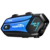 Fodsports M1-S Plus Motorcycle Intercom Helmet Bluetooth Headset 8 Riders 2000M Interphone Communicator,FM Radio, Music Sharing