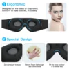 Wireless Headphones Bluetooth Headset Elastic Sports Headband Over The Ear Hairband Earbuds Music Sleeping Eye Mask For Sleeper - Image 4
