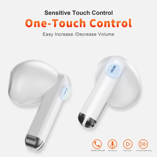 Wireless Earphones QERE E28 NEW TWS Bluetooth 5.3 HD Microphone HIFI Headphone 13mm Driver Low Latency gaming waterproof Earbud - Image 4