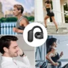 Single Open Ear Headphones Single Air Conduction Headphones 5.3 Chip Touch Control Wireless Earbuds For Running Workout - Image 5