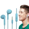 Wired Headphones Sport Earphone In Ear 3.5mm Sport Earbuds Headset Universal Music Earphones With Mic For Phones - Image 3