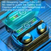 Stereo Wireless Earbuds Wireless LED Display Earphones Sweat-Resistant Stylish Earbuds Portable Headphones For Running Travel - Image 4