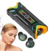 Workout Earbuds Wireless Stereo SoundWireless In-Ear Headphones For Game With Charging Case Digital Display Screen Earbuds