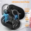 GREATWALL Wireless Bluetooth Earphones HiFi Stereo Headphones Sports Tws LED Power Display Earhooks Over Ear Earbuds for Running - Image 3