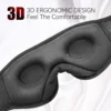 Wireless Headphones Bluetooth Headset Elastic Sports Headband Over The Ear Hairband Earbuds Music Sleeping Eye Mask For Sleeper - Image 2