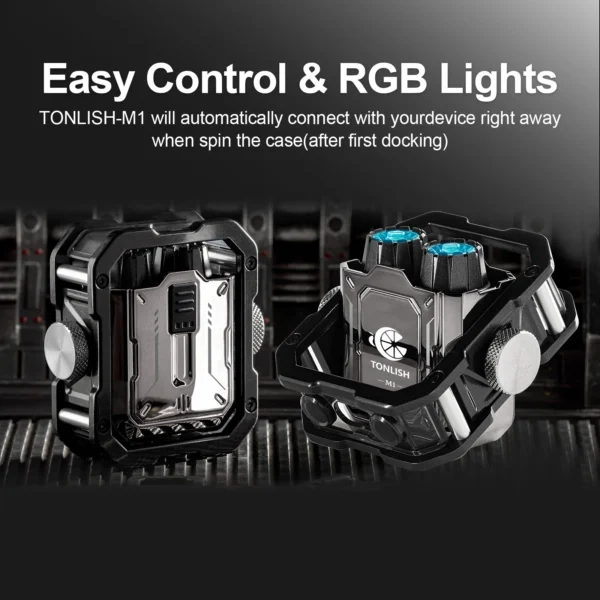 TONLISH INVA-S 03 TWS Wireless Gaming Headphones HiFi Stereo Bluetooth Earphones Rotate Fidget Sports Earbuds - Image 5