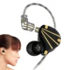 In Ear Wired Headphones HiFi Game Earphone 3.5mm Jack Deep Bass Sound Wired Earbuds For Music Running Phone Audiophile MP3