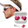Heart Wireless Earbuds Noise Cancelling Earphones with Stereo Sound Heart Shaped Stylish In-Ear Cute Earbuds For Lover Couples - Image 4