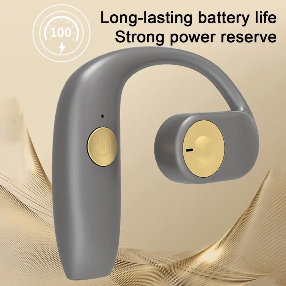 Air Conduction Earphone Wireless Earbud Wireless Air Conduction Earbuds with Stereo Sound Noise Reduction Enjoy Delay-free Audio - Image 6