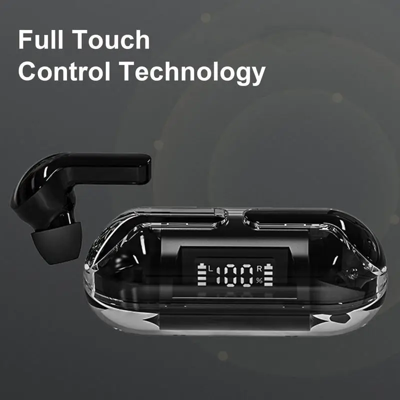 Wireless Earpiece For Work Wireless 5.3 Noise Cancelling Workout Headphones Sports Earbuds Compact Headphones Running Earbuds - Image 3