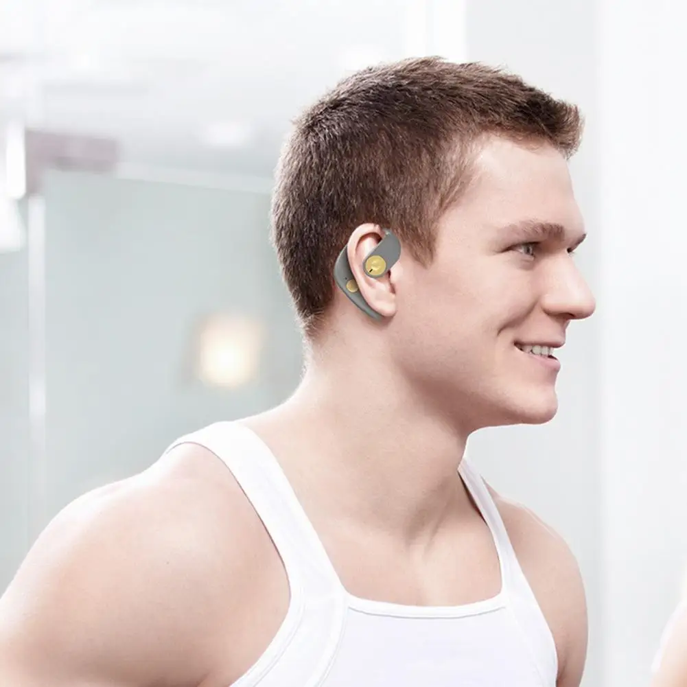 Air Conduction Earphone Wireless Earbud Wireless Air Conduction Earbuds with Stereo Sound Noise Reduction Enjoy Delay-free Audio - Image 5
