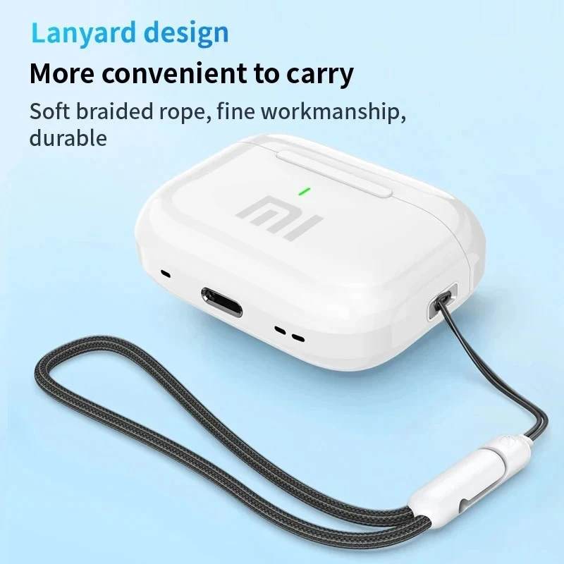 Mijia Xiaomi A7Pro TWS 5.3 Bluetooth Earphones ANC Active Noise Cancelling Wireless Headphones HiFI Stereo Sound Headset Earbuds - Image 4