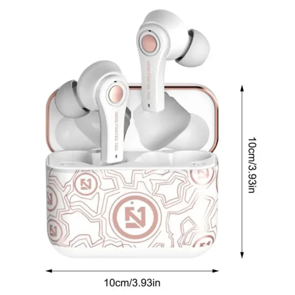 Rondaful TS-100 Wireless Earphones 5.0 Mini Earbuds Stereo Bass Noise Cancelling Sports Waterproof Earbud In Ear - Image 6