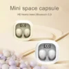 SK Small Headphones Wireless Bluetooth Headset Sport Sleeping Invisible Comfortable To Wear Bass Earbuds Earphone For All Phones - Image 6