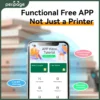 Peripage A40 Portable Printer Inkless Thermal Label Printer, Document Printing, Support PC, Mobile Use(203DPI) - Image 4