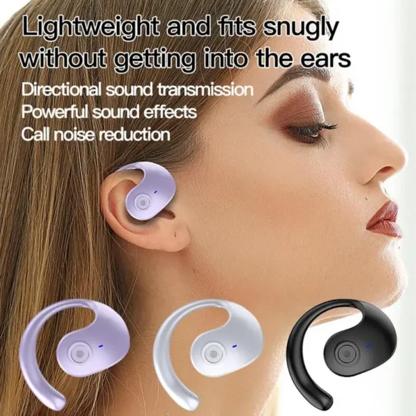 Outside Open Ear Earbuds Wireless Headset Headphones Out Of Ear Open Ear Headphones For Camping Cycling Running Working - Image 6