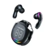 Three generations Wireless Headphones Earphones Case LED Power Display Touch Control Game Sports Headset Music Earbuds With Mic - Image 3