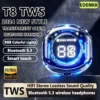 TWS T8 Earbuds Bluetooth 5.3 HI-FI Lossless Music Wireless Headphone in-Ear Earphone Sports ENC Noise Reduction Headset