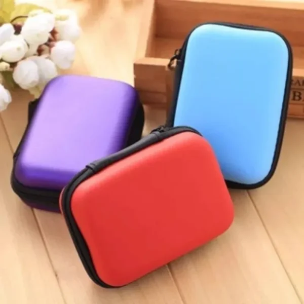 Storage Bag Earphone Box EVA Earphone Container Cable Earbud Storage Box Storage Bag - Image 3