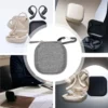 Earphone Storage Bag Dust-Proof Earphone Organizer Protective Cover Reusable Earbud Case Holder Earplug Case Wired Headphones - Image 4