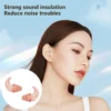 Silicone Earbuds 1 Pair Cozy Anti-slip Lightweight Night Deep Sleeping Noise Canceling Ear Plugs Household Supply - Image 2
