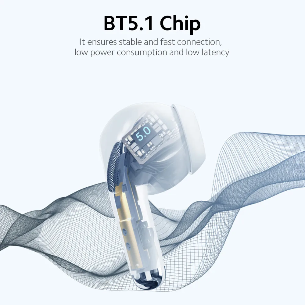 Original Lenovo LP40 LP40 Pro Bluetooth Earphones Wireless Earbuds Control Touch Headphones Long Standby Microphone Headset - Image 6